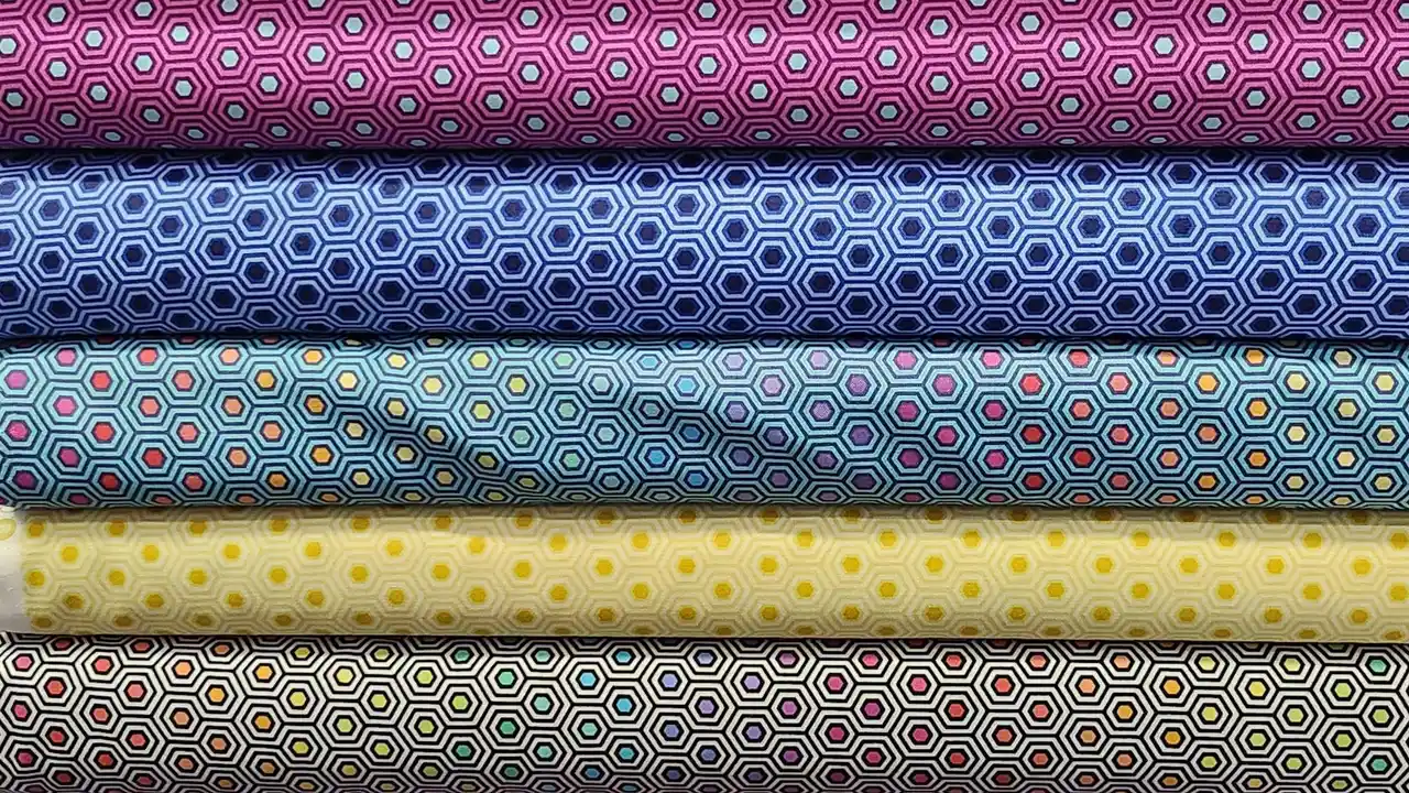 Fabric store in Camano, WA: Over the Rainbow