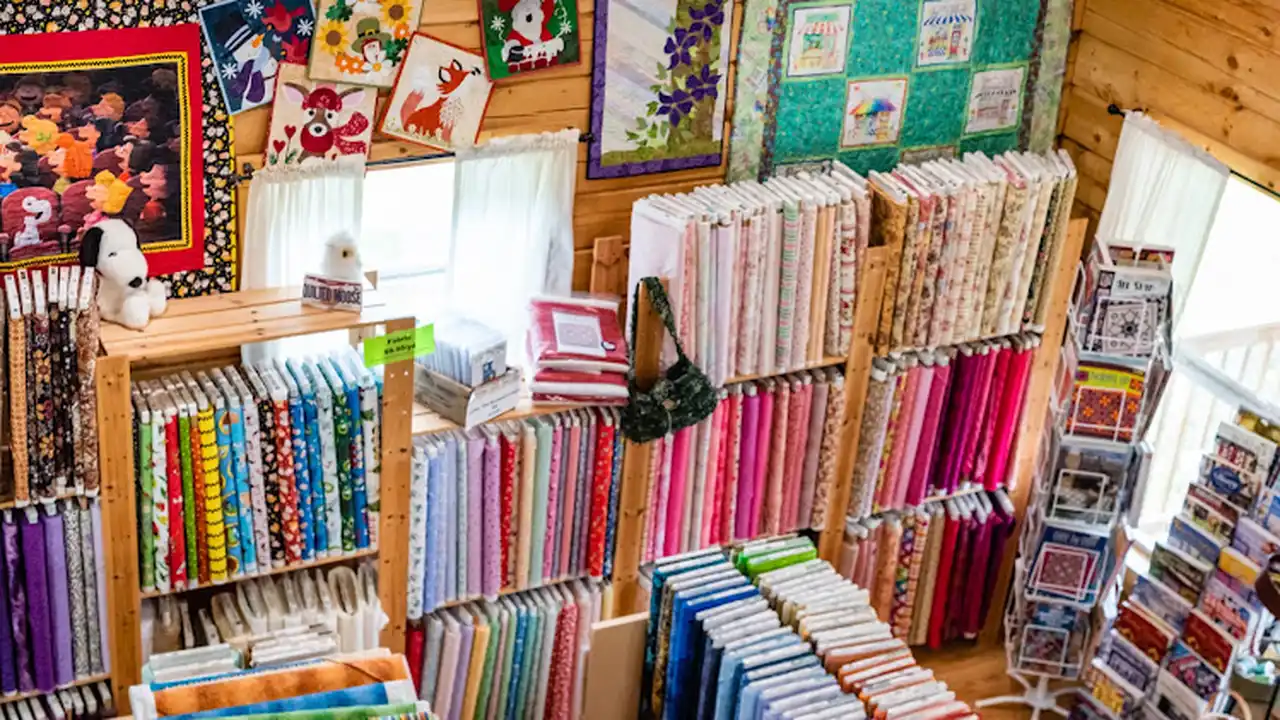 Fabric store in Goshen, OH: The Quilt Cabin