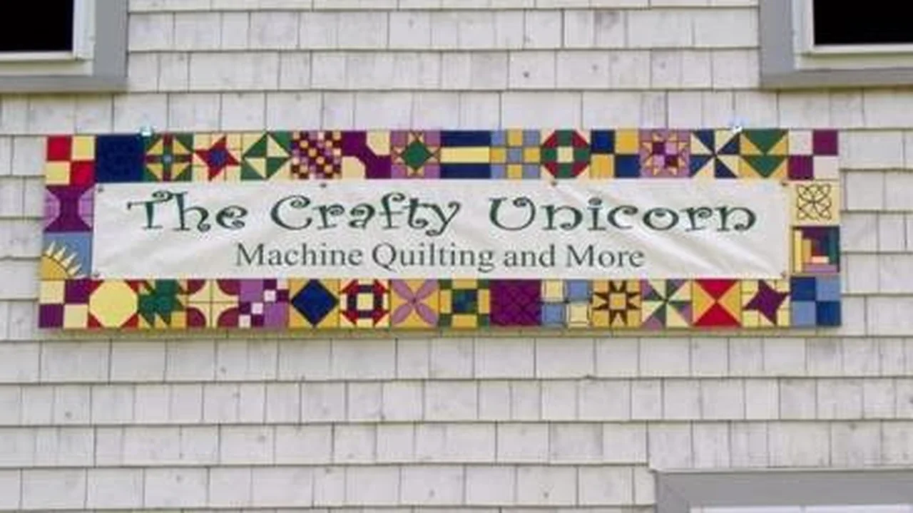 Fabric store in Harrington, ME: The Crafty Unicorn Quilting