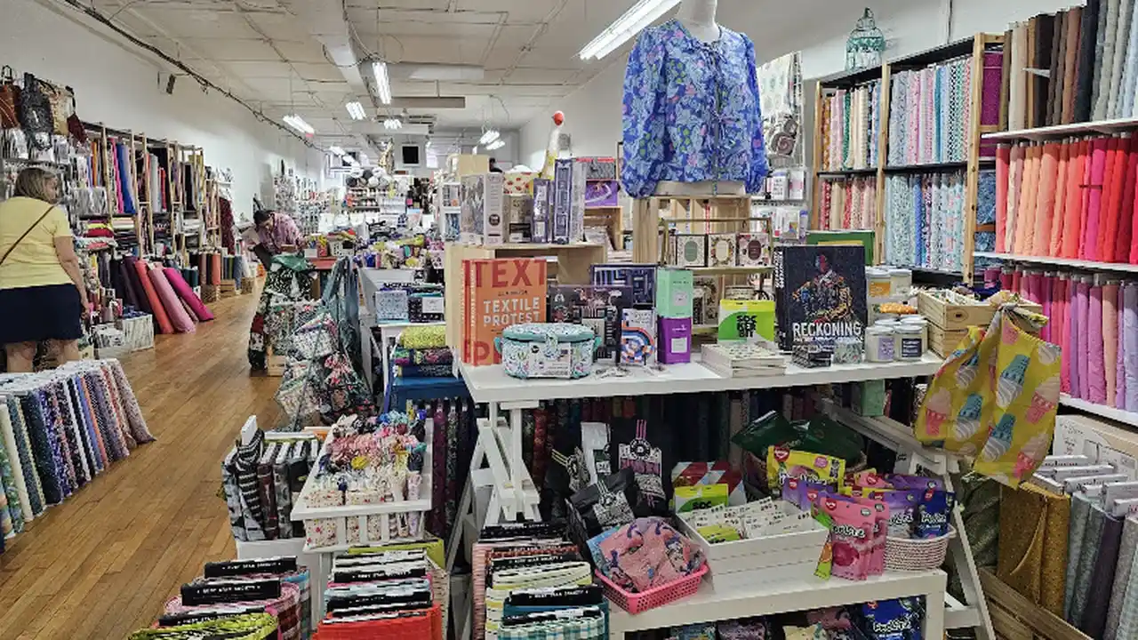 Fabric store in Hyattsville, MD: Three Little Birds Sewing Co