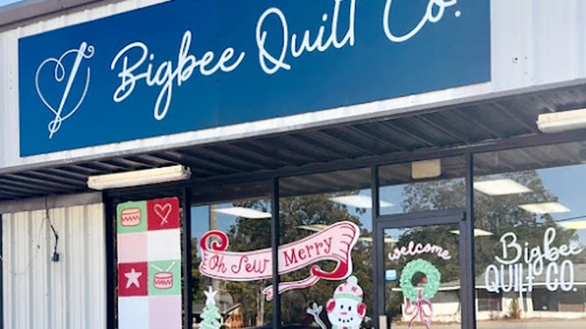 Fabric store in Jackson, AL: Bigbee Quilt Co.