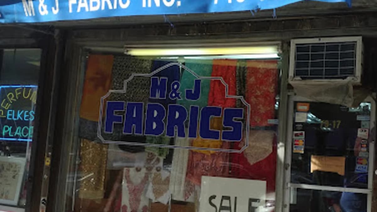 Fabric store in Jackson Heights, NY: M & J Fabric Inc