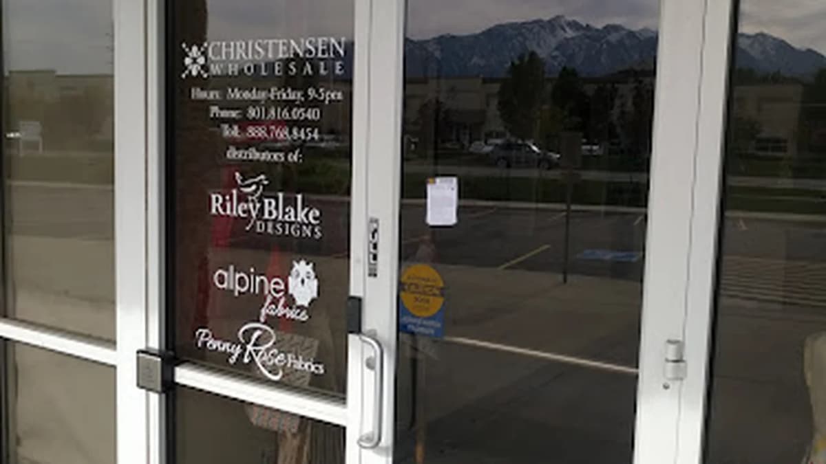 Fabric store in Lehi, UT: Christensen Wholesale