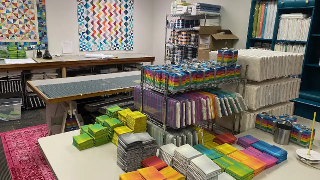 Fabric store in Livermore, CA: The Quilt Show Warehouse -Not open to the Public