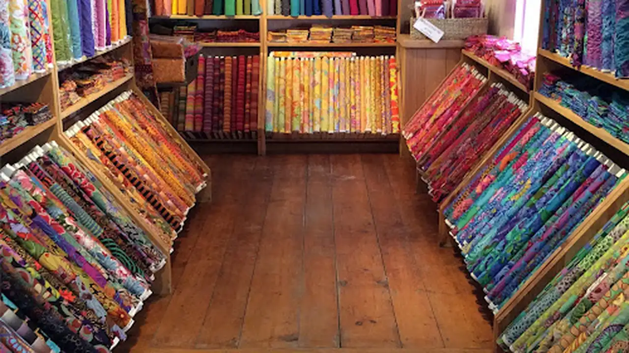 Fabric store in Londonderry, VT: Waterwheel House Quilt Shop