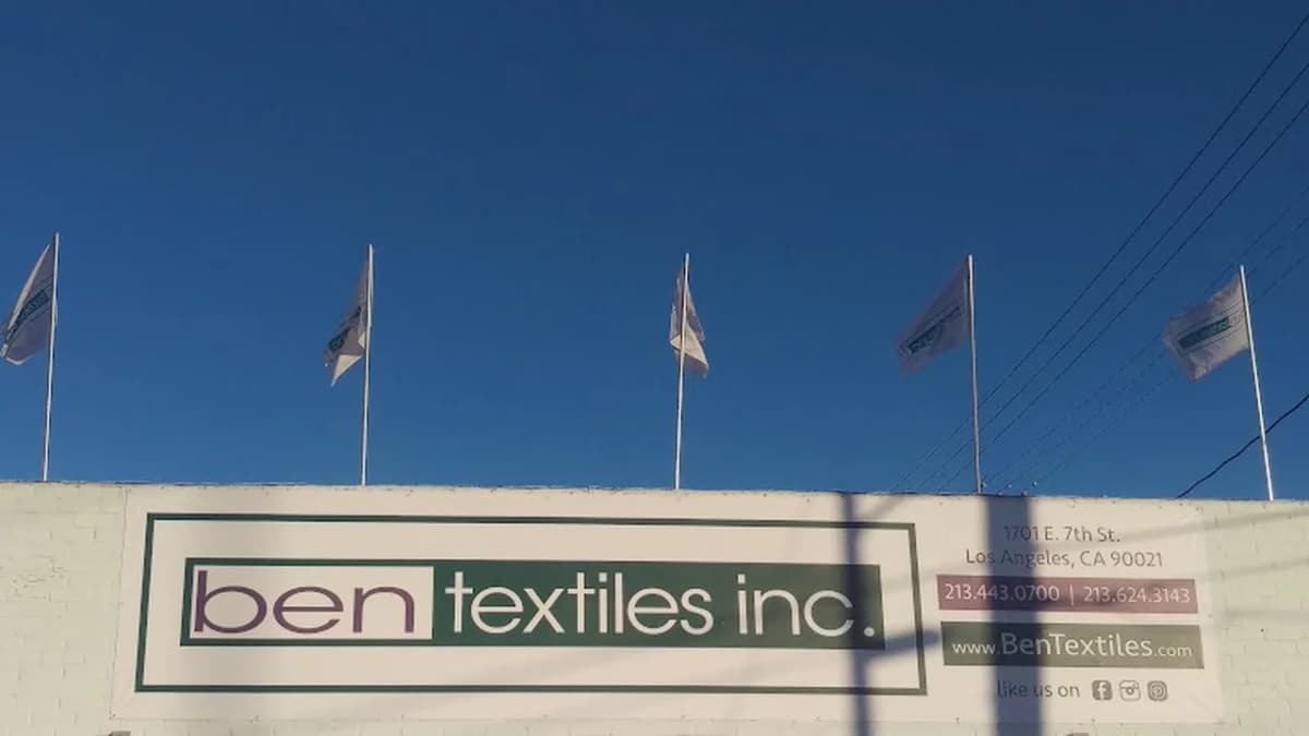 Fabric store in Los Angeles, CA: Ben Textiles Inc Warehouse And Showroom
