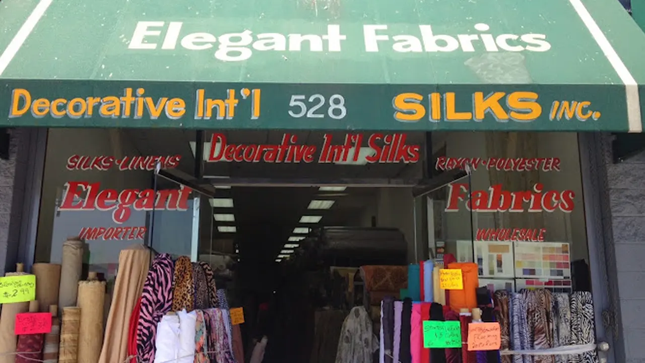 Fabric store in Los Angeles, CA: Decorative International Silk Inc.