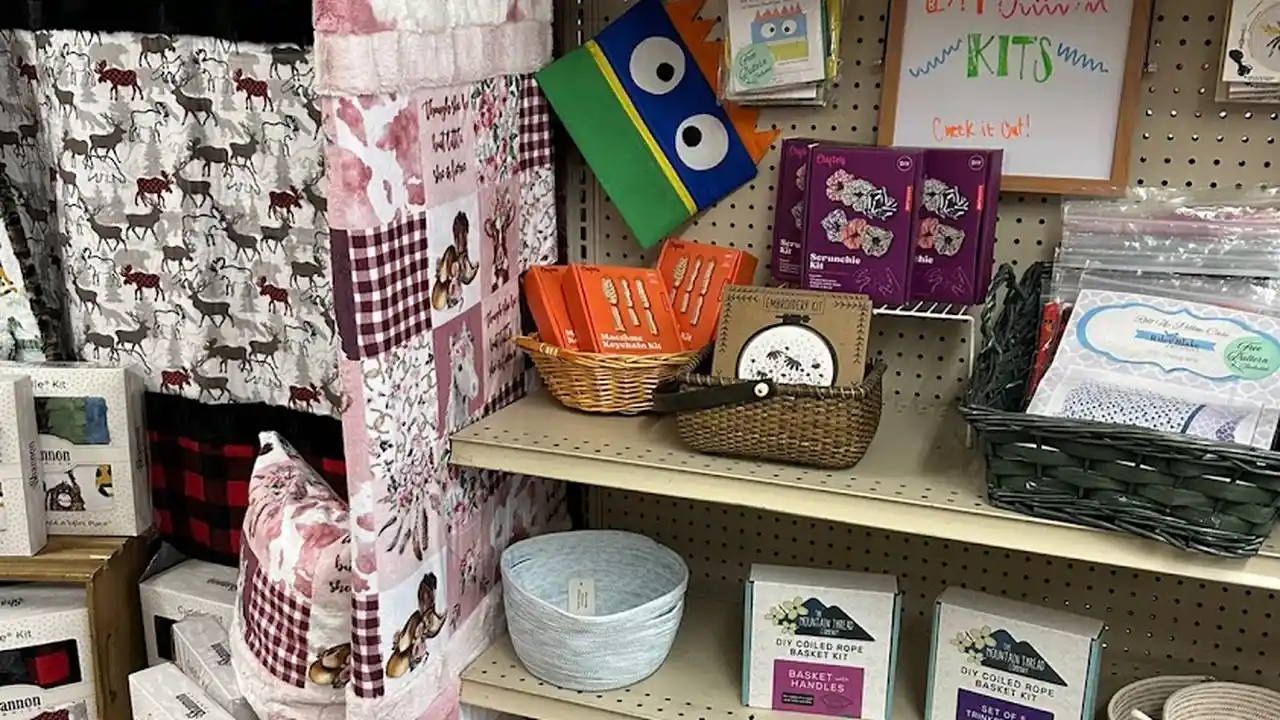 Fabric store in Moab, UT: Never Enough Stitches