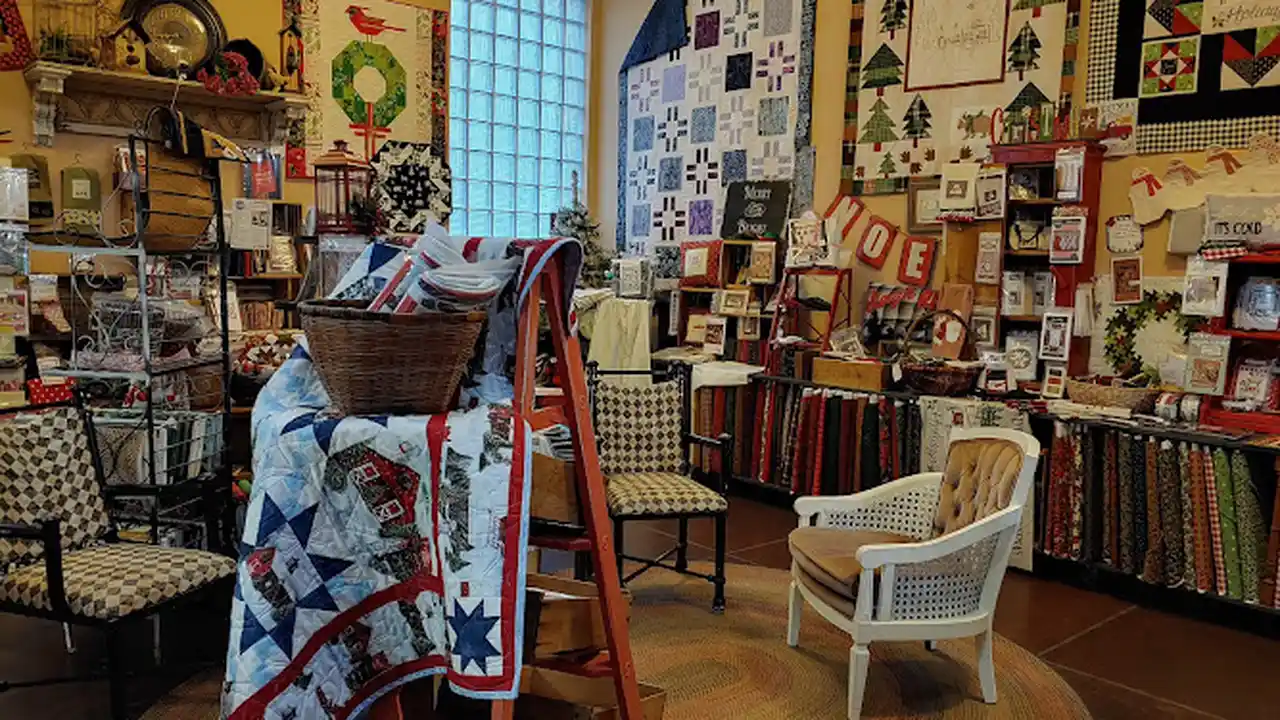 Fabric store in Randall, MN: The Old Creamery Quilt Shop