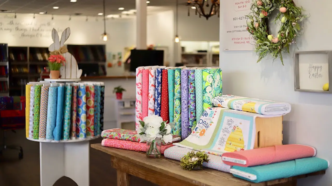 Fabric store in Ridgeland, MS: Cotton Blossom Fabric Shoppe