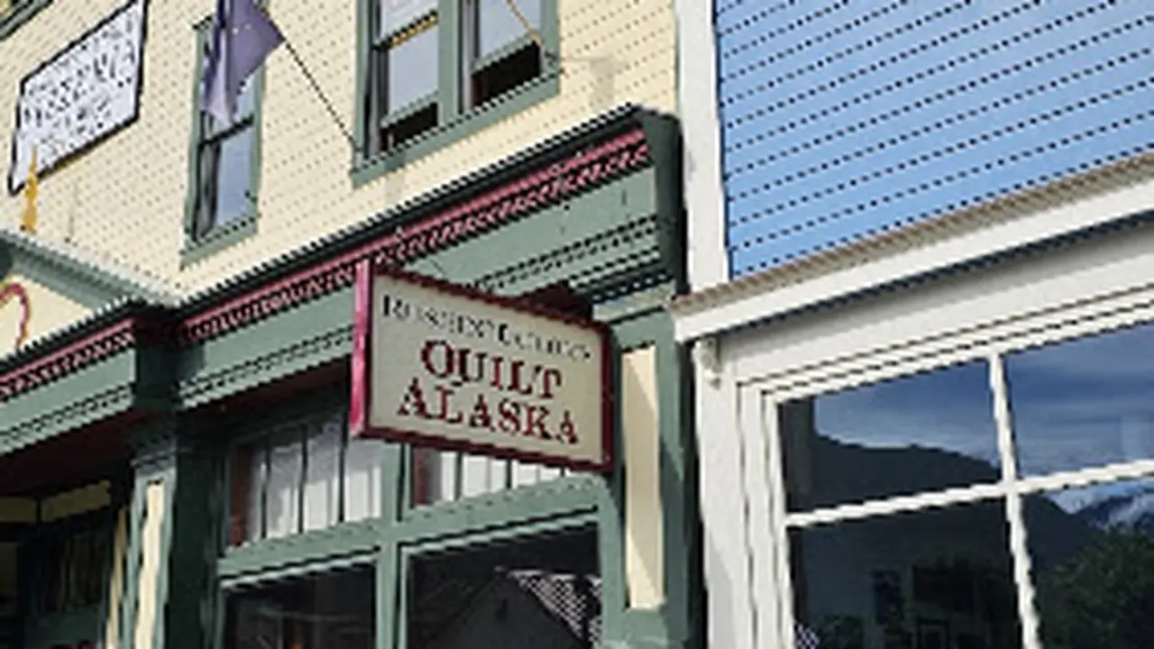 Fabric store in Skagway, AK: Quilt Alaska