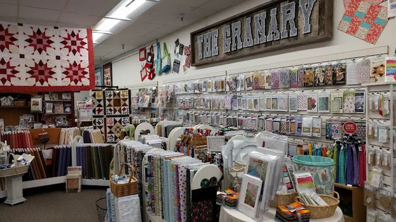 Fabric store in Sunnyvale, CA: The Granary Quilt Shop