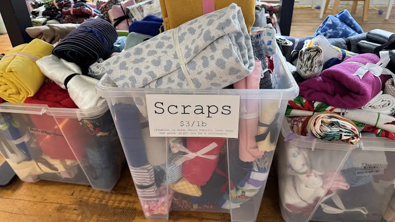 Fabric store in Westbrook, ME: Past + Future Craft Exchange L3C